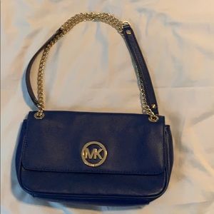 Michael Kors Royal Blue Cross Body  Purse